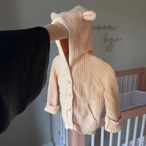 Jamie Kay bear cardigan